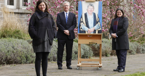 DCU unveils commissioned portrait of Ms. Justice Mella Carroll: A “woman of many firsts”