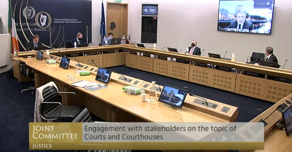 Oireachtas Justice Committee: Court Infrastructure & Resourcing