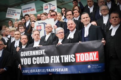 Council of The Bar of Ireland calls on Government to engage on restoration of fees for criminal practitioners, on second day of nationwide withdrawal