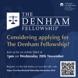 Considering applying for The Denham Fellowship?